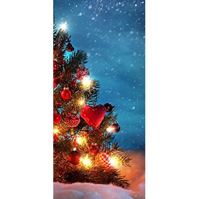 PeelitStickit Christmas Tree, Beautiful Nature Wall Murals, ID-3371, vinyl PeelitStickit Christmas Tree, Beautiful Nature Wall Murals, ID-3371, vinyl