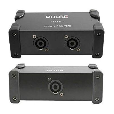 PULSE Speakon Splitter, Nl4, 1in 2out PULSE Speakon Splitter, Nl4, 1in 2out