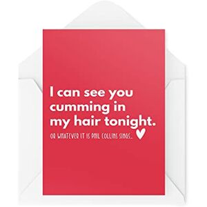 Tongue in Peach Funny Valentine's Day Cards Rude Card Cheeky Couple Greetings Card I Can See You C*mming In My Hair Tonight Husband Wife CBH800 Tongue in Peach Funny Valentine's Day Cards Rude Card Cheeky Couple Greetings Card I Can See You C*mming In My Hair Tonight Husband Wife CBH800