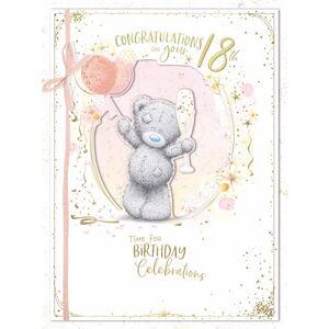 Me To You Tatty Teddy Large Luxury Boxed Handmade18th Birthday Card Official Collection Me To You Tatty Teddy Large Luxury Boxed Handmade18th Birthday Card Official Collection