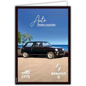 Les Collections Rétro IETSCPXL-19656 Maxi Large Card XL 22 x 31 cm Renault 5 R5 Alpine A5 1976 Official Licence Sport Motorsport Classic Car – White Interior 44 x 31 cm – With Envelope – Start or Birthday Les Collections Rétro IETSCPXL-19656 Maxi Large Card XL 22 x 31 cm Renault 5 R5 Alpine A5 1976 Official Licence Sport Motorsport Classic Car – White Interior 44 x 31 cm – With Envelope – Start or Birthday