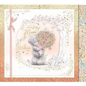 Me To You Bear Luxury Handmade Me to You Mother's Day Card With Keepsake Box, Tatty Teddy Bear With Bouquet Official Collection 12 x 14 inches Me To You Bear Luxury Handmade Me to You Mother's Day Card With Keepsake Box, Tatty Teddy Bear With Bouquet Official Collection 12 x 14 inches