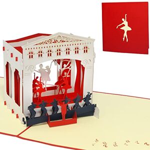 LIN 17390 3D Pop Up Card with Envelope LIN 17390 3D Pop Up Card with Envelope