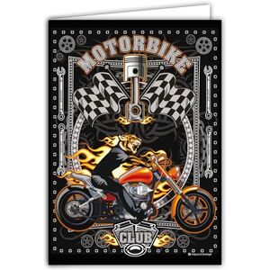 Les Collections Rétro IETSCPXL-19686 Maxi Large Card XL 22 x 31 cm Motorbike Club for Biker Biker American Motorcycle Mechanical – White Interior 44 x 31 cm – With Envelope – Made in France – Retirement Birthday Les Collections Rétro IETSCPXL-19686 Maxi Large Card XL 22 x 31 cm Motorbike Club for Biker Biker American Motorcycle Mechanical – White Interior 44 x 31 cm – With Envelope – Made in France – Retirement Birthday
