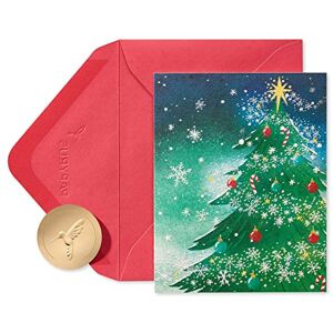 Papyrus Boxed Holiday Christmas Cards, Magical Tree Top, 20 Count Papyrus Boxed Holiday Christmas Cards, Magical Tree Top, 20 Count
