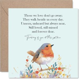 Stuff4 Sympathy Card Those We Love Condolence Card, Mourning Bereavement Cards for Adults, Sorry For Your Loss Thinking of You, 145mm Greeting Cards Stuff4 Sympathy Card Those We Love Condolence Card, Mourning Bereavement Cards for Adults, Sorry For Your Loss Thinking of You, 145mm Greeting Cards