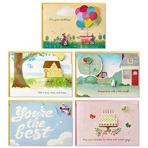 Hallmark Paper Wonder Pop Up Birthday Cards Assortment (5 Cards with Envelopes) Hallmark Paper Wonder Pop Up Birthday Cards Assortment (5 Cards with Envelopes)