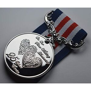 The Commemorative Coin Company 25th Silver Wedding Anniversary Medal for Long/Distinguished Service and Bravery in the Field. Gift/Present Husband/Wife/Partner The Commemorative Coin Company 25th Silver Wedding Anniversary Medal for Long/Distinguished Service and Bravery in the Field. Gift/Present Husband/Wife/Partner
