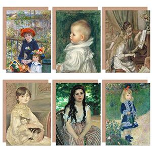 Artery8 - Renoir Card - Pack 6 - Greeting Card Artery8 - Renoir Card - Pack 6 - Greeting Card