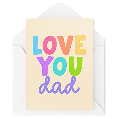 Tongue in Peach Funny Novelty Greeting Cards Love You Dad Birthday Father's Day Dad Father Daddy Thinking Of You Banter Funny Joke CBH1293 Tongue in Peach Funny Novelty Greeting Cards Love You Dad Birthday Father's Day Dad Father Daddy Thinking Of You Banter Funny Joke CBH1293