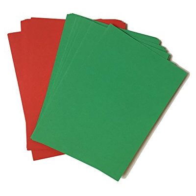 House of Card & Paper A4 210 x 297 mm Christmas Card Red/Green (Pack of 100 Sheets) House of Card & Paper A4 210 x 297 mm Christmas Card Red/Green (Pack of 100 Sheets)
