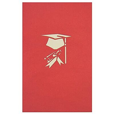 Momostick Origami Surprise Graduation Hat Greetings Card Momostick Origami Surprise Graduation Hat Greetings Card