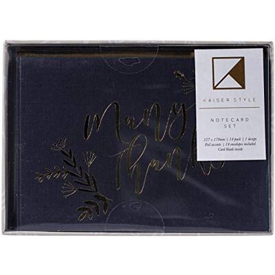 Kaisercraft PTY LTD (3PL) Cards/ENVEL 3.5 14PK Many Thank, One Size Kaisercraft PTY LTD (3PL) Cards/ENVEL 3.5 14PK Many Thank, One Size
