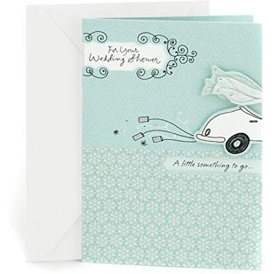 Hallmark Wedding Shower Greeting Card (Get-Away Car) Hallmark Wedding Shower Greeting Card (Get-Away Car)