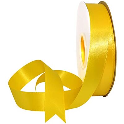 Morex Double Face Satin Ribbon 7/8" X 50 YD Daffodil Ribbon for Gift Wrapping, Birthday Gift Cards, Satin Dress for Women, Silk Ribbons for Crafts, Wedding Gifts for Couple Morex Double Face Satin Ribbon 7/8" X 50 YD Daffodil Ribbon for Gift Wrapping, Birthday Gift Cards, Satin Dress for Women, Silk Ribbons for Crafts, Wedding Gifts for Couple