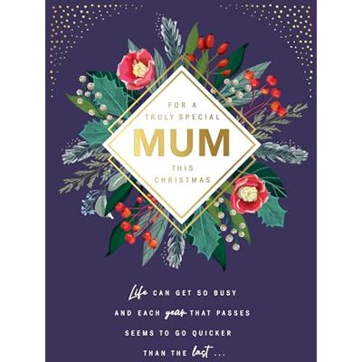 Piccadilly Greetings Avant Garde Studios Traditional Christmas Card, Truly Special Mum 9 x 6 inches Piccadilly Greetings Avant Garde Studios Traditional Christmas Card, Truly Special Mum 9 x 6 inches