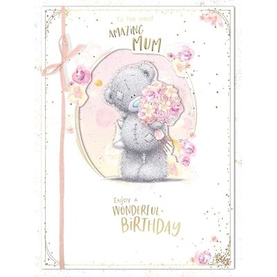 Me To You Tatty Teddy 'Amazing Mum' Handmade Boxed Birthday Card Me To You Tatty Teddy 'Amazing Mum' Handmade Boxed Birthday Card