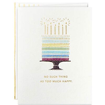 Hallmark Good Mail Birthday Card (Too Much Happy) Hallmark Good Mail Birthday Card (Too Much Happy)