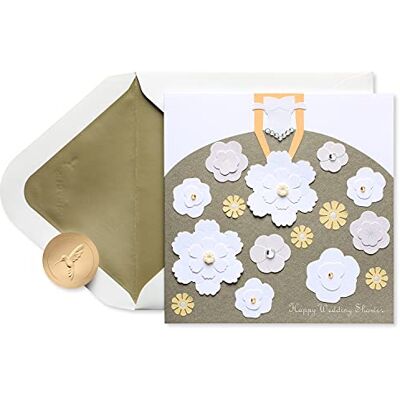 Papyrus Wedding Shower Card (Lifetime of Happiness) Papyrus Wedding Shower Card (Lifetime of Happiness)
