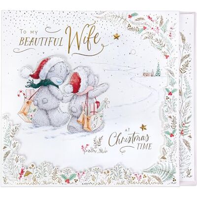 Me To You Bear Beautiful Wife Giant Boxed Christmas Card, 12 x 14 in Me To You Bear Beautiful Wife Giant Boxed Christmas Card, 12 x 14 in