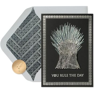 Papyrus Game of Thrones Birthday Card (The Rightful Heir) Papyrus Game of Thrones Birthday Card (The Rightful Heir)