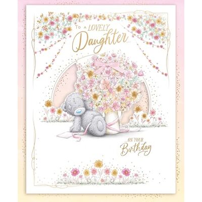 Me To You Luxury Handmade Boxed Daughter Birthday Card 'To A Lovely Daughter' 8 X 10 inches Official Collection Me To You Luxury Handmade Boxed Daughter Birthday Card 'To A Lovely Daughter' 8 X 10 inches Official Collection