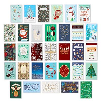 Papyrus American Greetings Deluxe Christmas Greeting Card Bundle, 40-Count Papyrus American Greetings Deluxe Christmas Greeting Card Bundle, 40-Count
