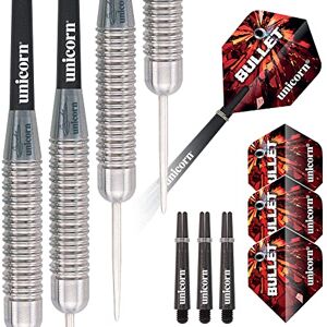 Unicorn Gary Anderson Bullet Darts (26g) (Silver/Black/Red) Unicorn Gary Anderson Bullet Darts (26g) (Silver/Black/Red)