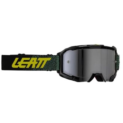 Leatt Velocity 4.5 IRIZ 50 VLT Unisex Adult Glasses Black Silver X, Black, One Size Leatt Velocity 4.5 IRIZ 50 VLT Unisex Adult Glasses Black Silver X, Black, One Size