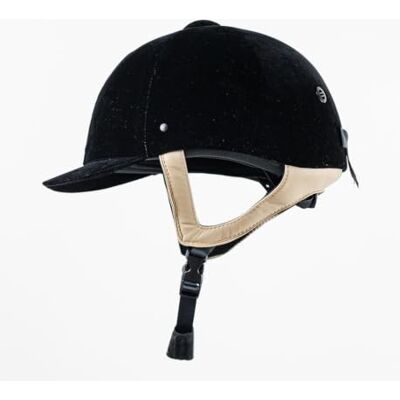 Rhinegold Dial To Fit Victory Velvet Show Hat- L (59-60)-BLK BSI PAS015:2011/EN1384:2023 Rhinegold Dial To Fit Victory Velvet Show Hat- L (59-60)-BLK BSI PAS015:2011/EN1384:2023
