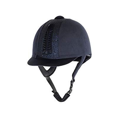 Rhinegold 0 Glitter Pro Hat-6.1/2-navy Riding Hat, Navy, 6. 1 2 UK Rhinegold 0 Glitter Pro Hat-6.1/2-navy Riding Hat, Navy, 6. 1 2 UK