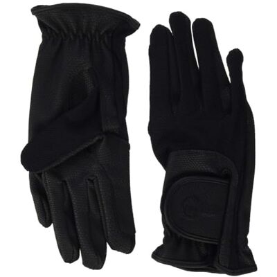 Covalliero Summer Tech Riding Gloves Black, X-Large Covalliero Summer Tech Riding Gloves Black, X-Large