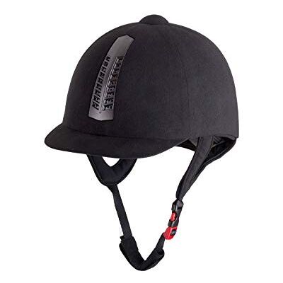 Rhinegold Pro Horse Riding Hat Traditional Finish PAS015 Kitemark 54cm, Black Rhinegold Pro Horse Riding Hat Traditional Finish PAS015 Kitemark 54cm, Black