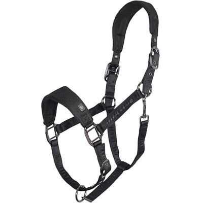 Imperial Riding Headcollar IRH-Cloud Dancer, Breathable Mesh Halter Made of Polyester, Lightweight & Comfortable, Adjustable with Buckle & Carabiner, Matches Cloud Dancer Collection, Black, Pony Imperial Riding Headcollar IRH-Cloud Dancer, Breathable Mesh Halter Made of Polyester, Lightweight & Comfortable, Adjustable with Buckle & Carabiner, Matches Cloud Dancer Collection, Black, Pony