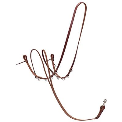 Weaver Equine Weaver Leather 30-0551 Working Tack Roper/Barrel Style German Martingale, Golden Chestnut Weaver Equine Weaver Leather 30-0551 Working Tack Roper/Barrel Style German Martingale, Golden Chestnut