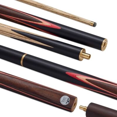 POWERGLIDE Hampton Tournament Ash Snooker Cue 3/4 Jointed 19 oz POWERGLIDE Hampton Tournament Ash Snooker Cue 3/4 Jointed 19 oz