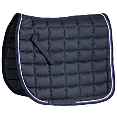 Equi-Theme/Equit'M Unisex Adult 204447715 Polyfil Epais Saddle Pad Navy/Purple/White Contrasts, One Size Equi-Theme/Equit'M Unisex Adult 204447715 Polyfil Epais Saddle Pad Navy/Purple/White Contrasts, One Size