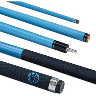 POWERGLIDE Quanta Carbon Pool Cue 10mm Pro Taper Blue POWERGLIDE Quanta Carbon Pool Cue 10mm Pro Taper Blue