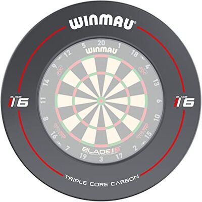 WINMAU Blade 6 PDC Endorsed Dart Board Surround Ring Grey WINMAU Blade 6 PDC Endorsed Dart Board Surround Ring Grey