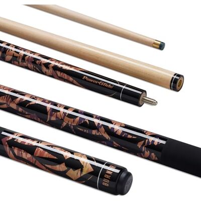 POWERGLIDE Burner Pool Cue 10mm Maple Shaft Matt Grip POWERGLIDE Burner Pool Cue 10mm Maple Shaft Matt Grip