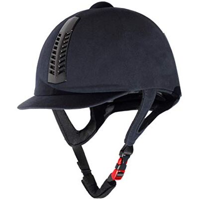 Rhinegold Pro Horse Riding Hat Traditional Finish PAS015 Kitemark 57cm, Navy Rhinegold Pro Horse Riding Hat Traditional Finish PAS015 Kitemark 57cm, Navy