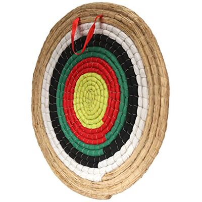 AUVIM Archery Targets for Backyard Hand-Made Straw Archery Target for Recurve Bow Compound Bow or Longbow 20 Inches Traditional Bow Arrow Target for Adult Archery Hunting Practice AUVIM Archery Targets for Backyard Hand-Made Straw Archery Target for Recurve Bow Compound Bow or Longbow 20 Inches Traditional Bow Arrow Target for Adult Archery Hunting Practice