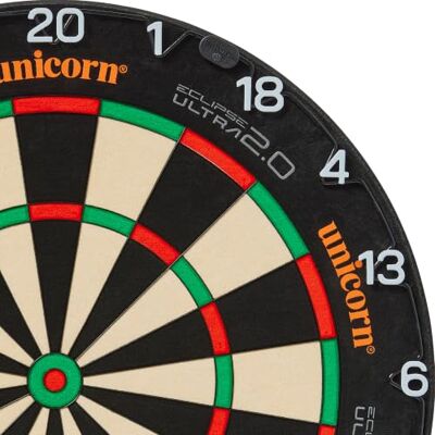 Unicorn Dartboard Number Ring Eclipse Ultra-Visible Metal Ultimate Clarity and Focus Horizontal White Numbers Unicorn Dartboard Number Ring Eclipse Ultra-Visible Metal Ultimate Clarity and Focus Horizontal White Numbers
