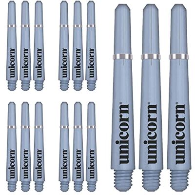 Unicorn Dart Shafts Gripper 4 Durable Polycarbonate 3 or 15 Stems Ultra Short 29.0 mm, Short 35.0 mm, Medium 41.0 mm or Long 47.0 mm Unicorn Dart Shafts Gripper 4 Durable Polycarbonate 3 or 15 Stems Ultra Short 29.0 mm, Short 35.0 mm, Medium 41.0 mm or Long 47.0 mm