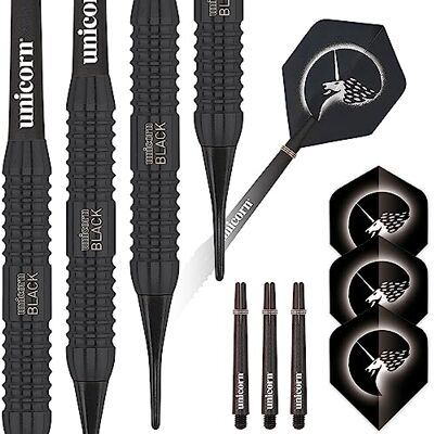Unicorn Soft Tip Darts Set Core Plus Authentic 100% Brass Barrels 16 g, 17 g, 18 g or 19 g Unicorn Soft Tip Darts Set Core Plus Authentic 100% Brass Barrels 16 g, 17 g, 18 g or 19 g