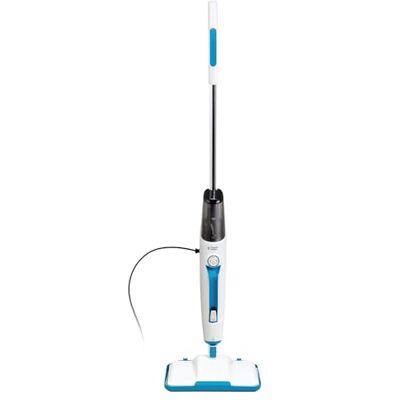 Russell Hobbs Multifunctional 12-in-1 Steam Mop with 30-Second Heat-up Time, 350ml Tank, 1.5kW, 6M Cord, Detachable Handheld Design, 2x Washable Pads for Hard Floors, Carpets, Windows, Ovens RHMSM6001 Russell Hobbs Multifunctional 12-in-1 Steam Mop with 30-Second Heat-up Time, 350ml Tank, 1.5kW, 6M Cord, Detachable Handheld Design, 2x Washable Pads for Hard Floors, Carpets, Windows, Ovens RHMSM6001