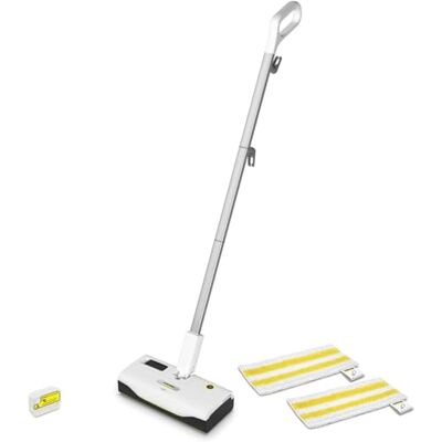Kärcher SC 1 Upright Steam Mop, 30 sec heat-up Area coverage: approx. 30 m², tank: 0.2 l, weight: 2.1 kg, 2 microfibre floor cloths, descaling cartridge Kärcher SC 1 Upright Steam Mop, 30 sec heat-up Area coverage: approx. 30 m², tank: 0.2 l, weight: 2.1 kg, 2 microfibre floor cloths, descaling cartridge