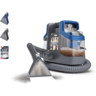 Vax SpotWash Mini Duo Spot Cleaner, Portable Carpet Cleaner Machine, Lightweight Stain & Odour Remover for Rugs, Furniture, Stairs & Cars, 2.9kg (CDSW-MCXT) Vax SpotWash Mini Duo Spot Cleaner, Portable Carpet Cleaner Machine, Lightweight Stain & Odour Remover for Rugs, Furniture, Stairs & Cars, 2.9kg (CDSW-MCXT)