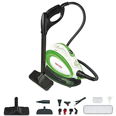 Polti PTGB0065 Vaporetto Handy 25 Plus Steam Cleaner, 3.5 Bar, kills and eliminates 99.99% * of viruses, germs and bacteria, White/Green Polti PTGB0065 Vaporetto Handy 25 Plus Steam Cleaner, 3.5 Bar, kills and eliminates 99.99% * of viruses, germs and bacteria, White/Green