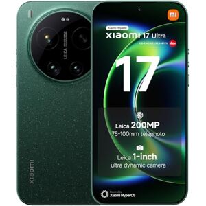 Xiaomi 17 Ultra, Smartphone 16+1024 GB, Leica 200MP 75–100mm Telephoto, LOFIC HDR Techonology, HyperAI, Starlit Green, Manufacturer warranty 2 years+1 year extra, Charger Not Included Xiaomi 17 Ultra, Smartphone 16+1024 GB, Leica 200MP 75–100mm Telephoto, LOFIC HDR Techonology, HyperAI, Starlit Green, Manufacturer warranty 2 years+1 year extra, Charger Not Included